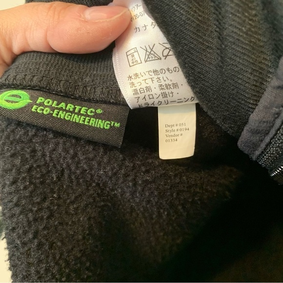 Eddie Bauer Black Fleece Polartec Vest - Picture 5 of 10